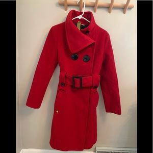 Soia & Kyo Red Wool Jacket
